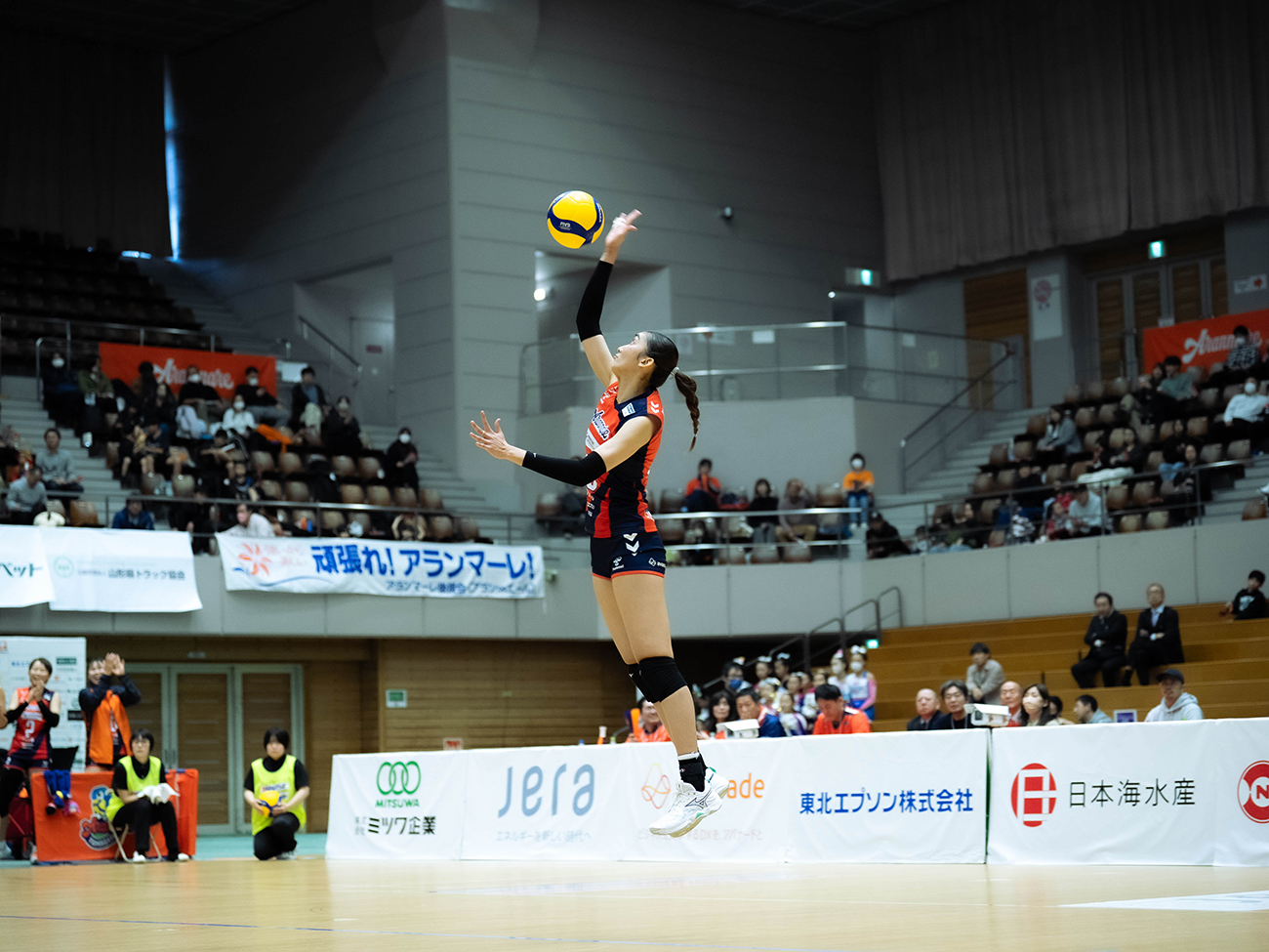 アランマーレ山形vs群馬グリーンウイングス
