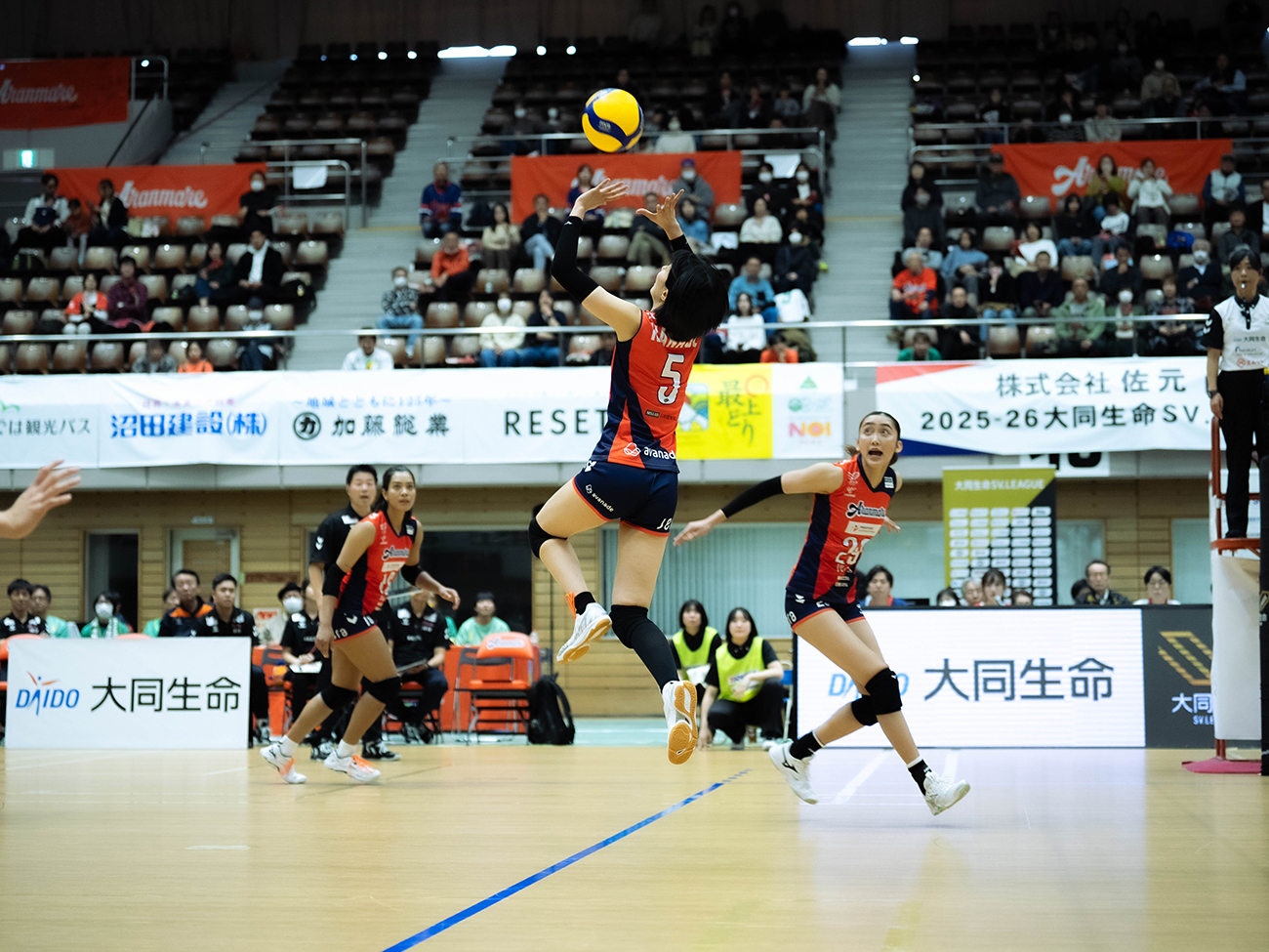 アランマーレ山形vs群馬グリーンウイングス