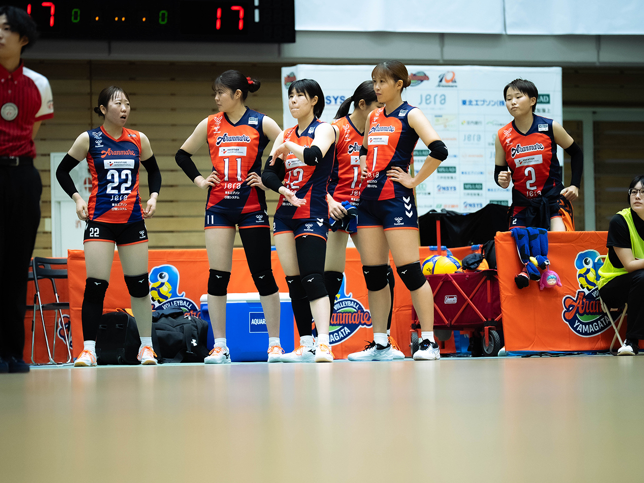 アランマーレ山形vs群馬グリーンウイングス