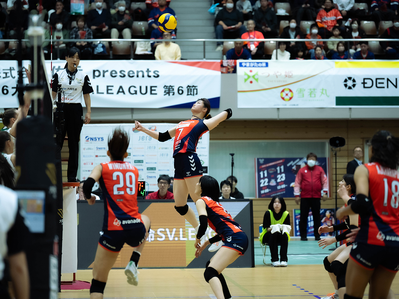 アランマーレ山形vs群馬グリーンウイングス