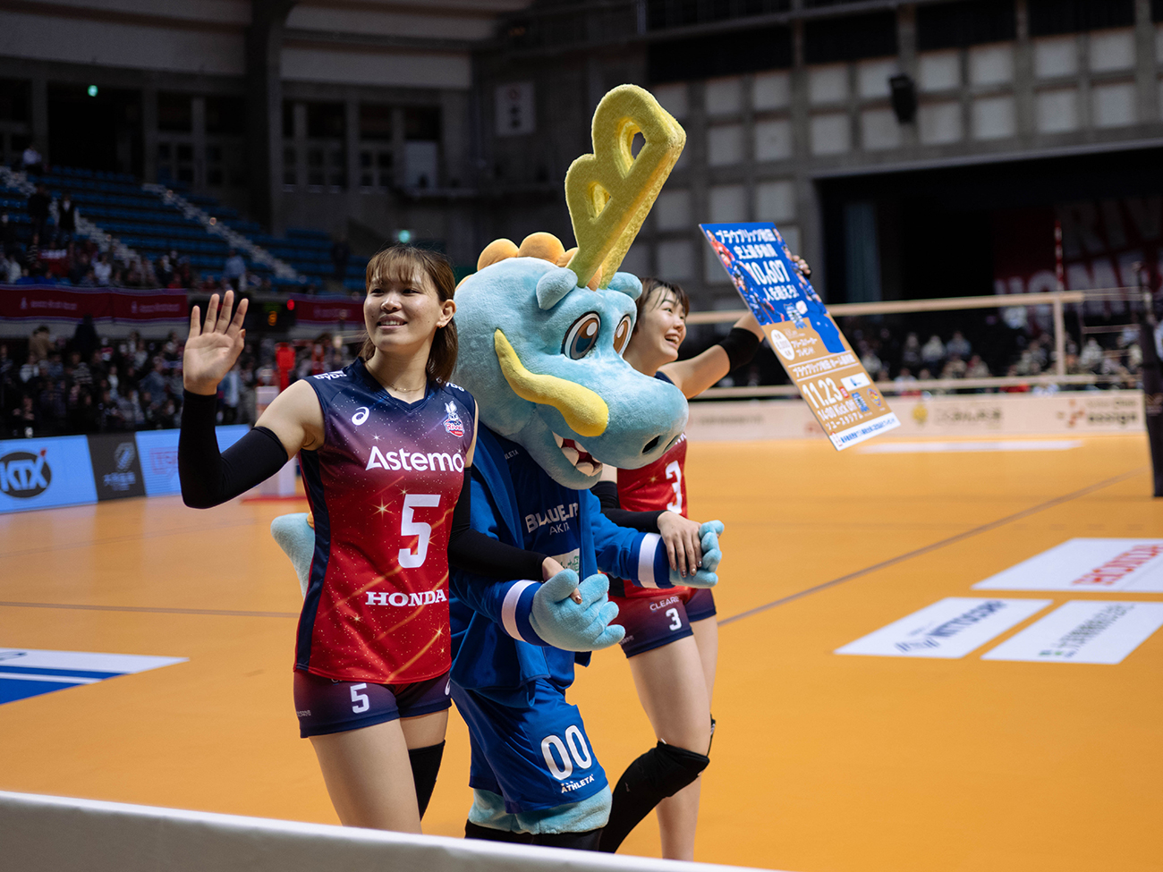 Astemoリヴァーレ茨城 vs NEC