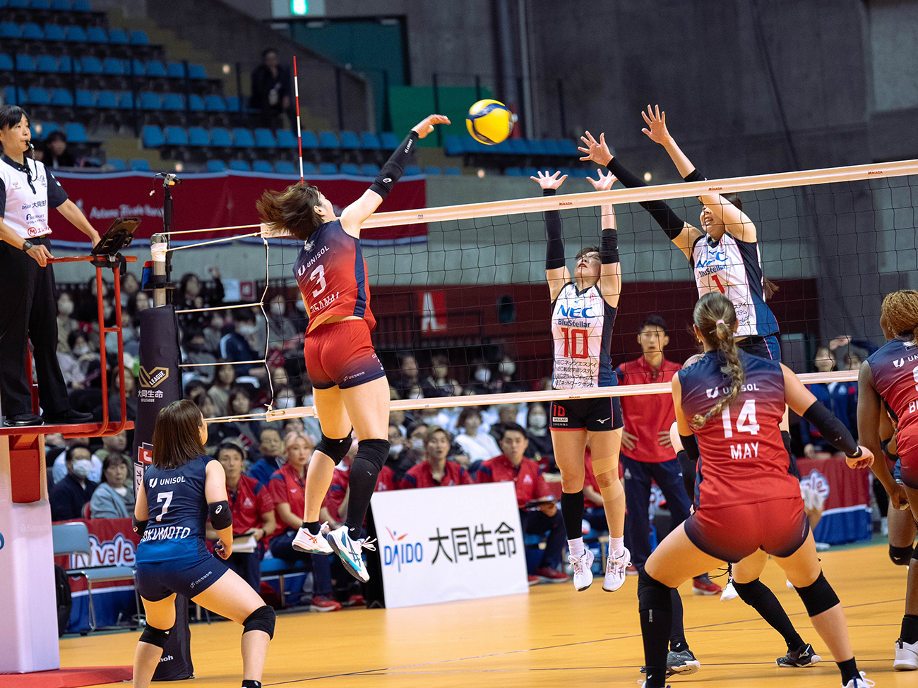 Astemoリヴァーレ茨城 vs NEC