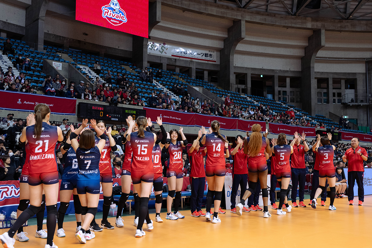 Astemoリヴァーレ茨城 vs NEC