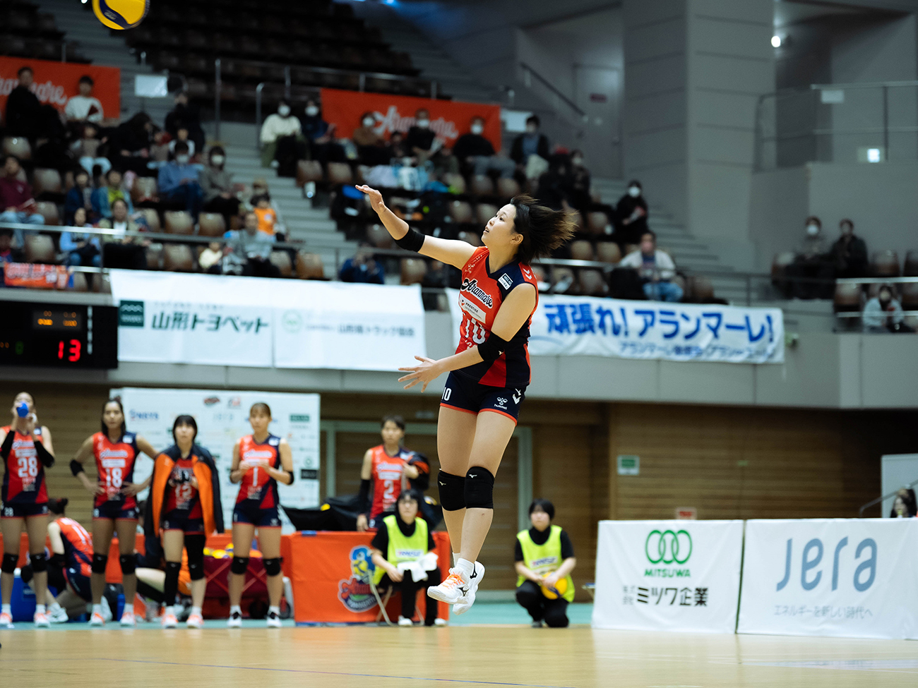アランマーレ山形vs群馬グリーンウイングス