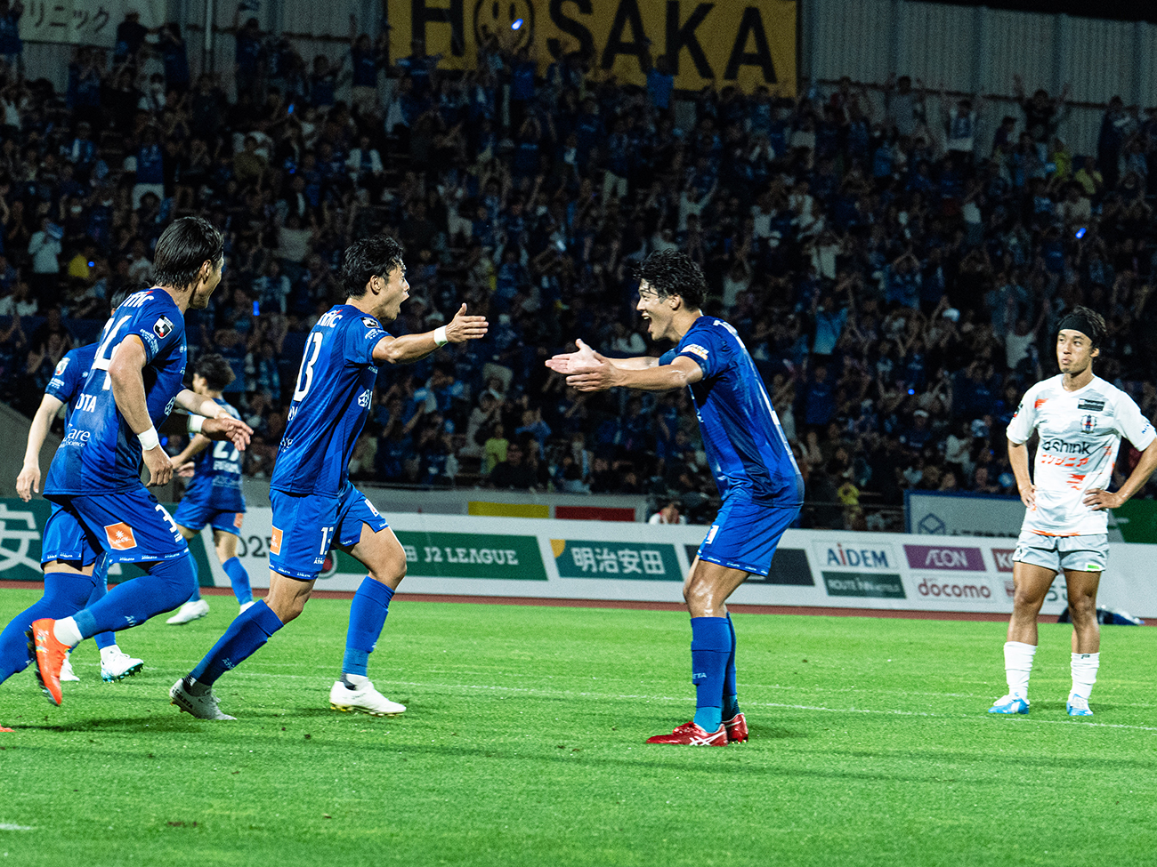 ブラウブリッツ秋田 vs 愛媛FC