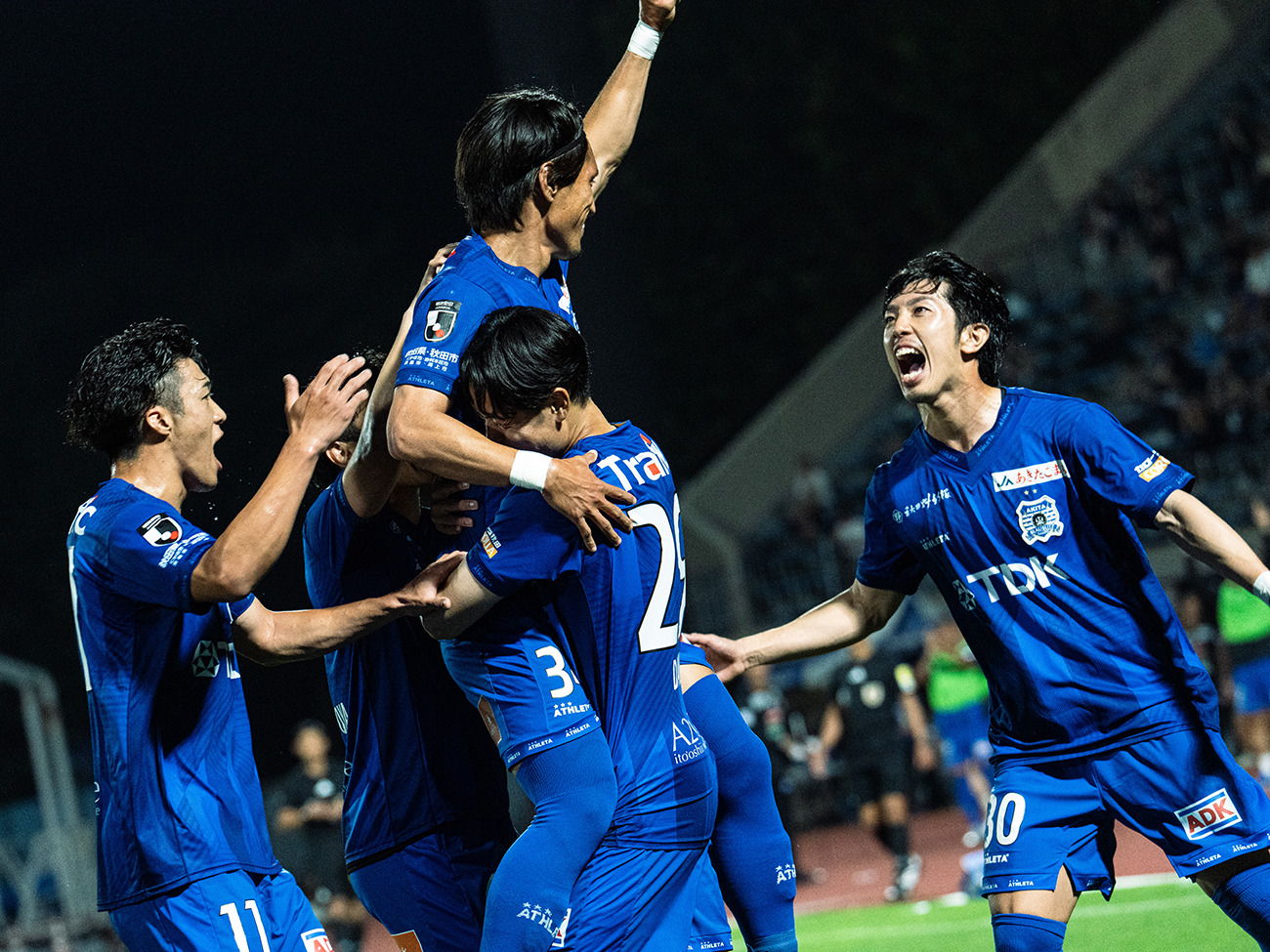 ブラウブリッツ秋田 vs 愛媛FC