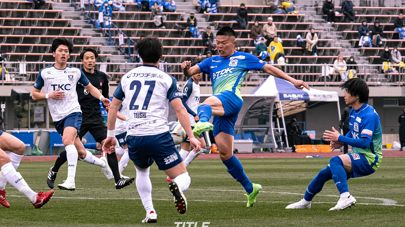 ブラウブリッツ秋田 VS 栃木SC